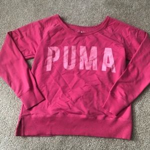 Women's PUMA pink sweatshirt - Size M